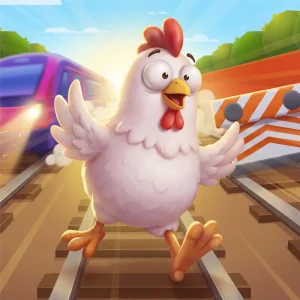 Chicken subway online game.